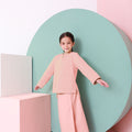  girls top long sleeve pocket eid raya kenduri event wear 