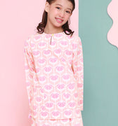 baju raya family sedondon kids girl kurung top cupcake print