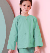 baju raya family sedondon kids girl kurung top tiffany