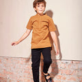 cotton linen boys top