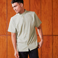 baju raya family sedondon adult men short sleeves matcha green 