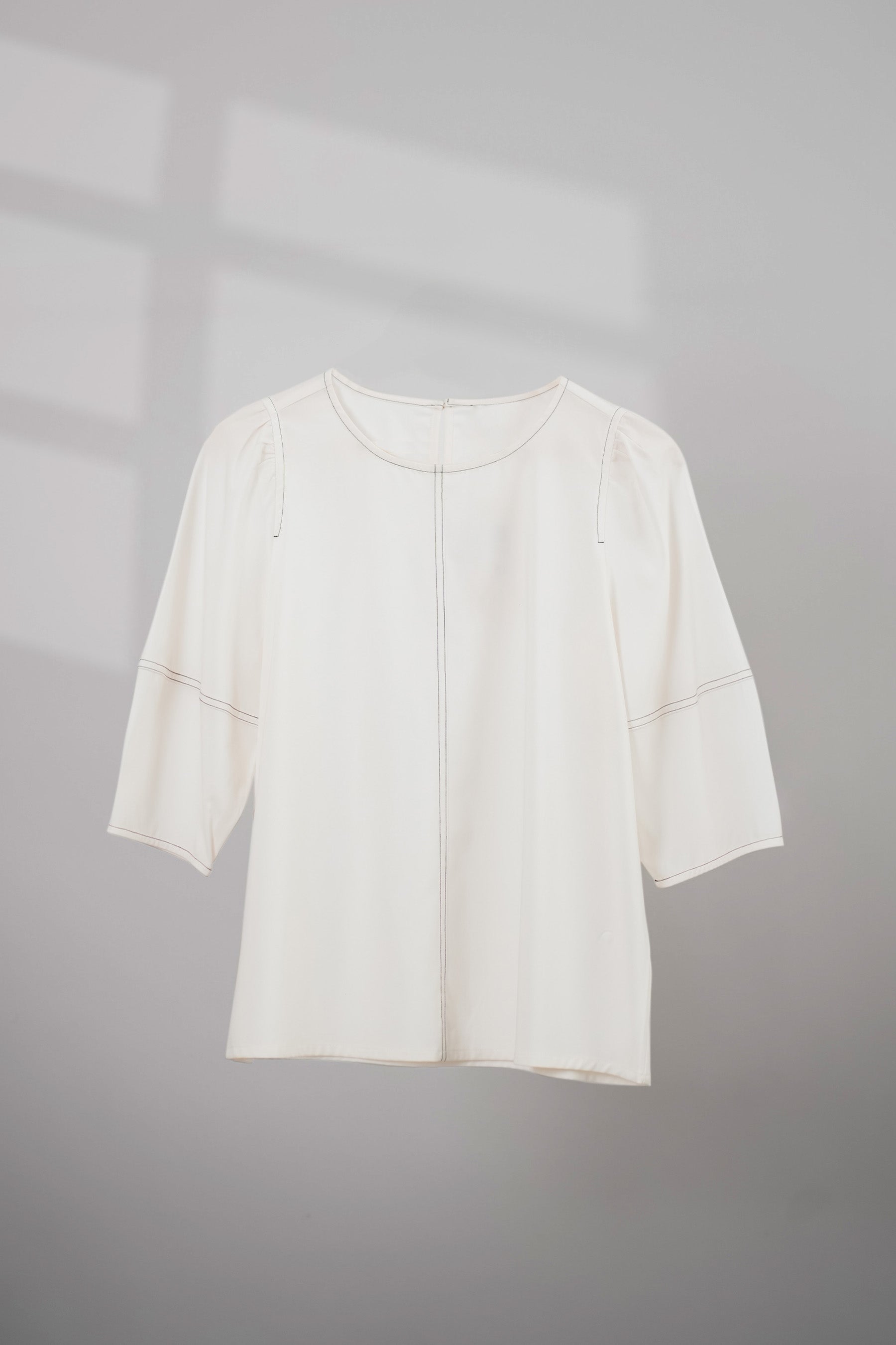 The Office Runway Women Quarter Sleeve Blouse White