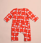 baju raya family sedondon baby jumpsuit bubblegum print 