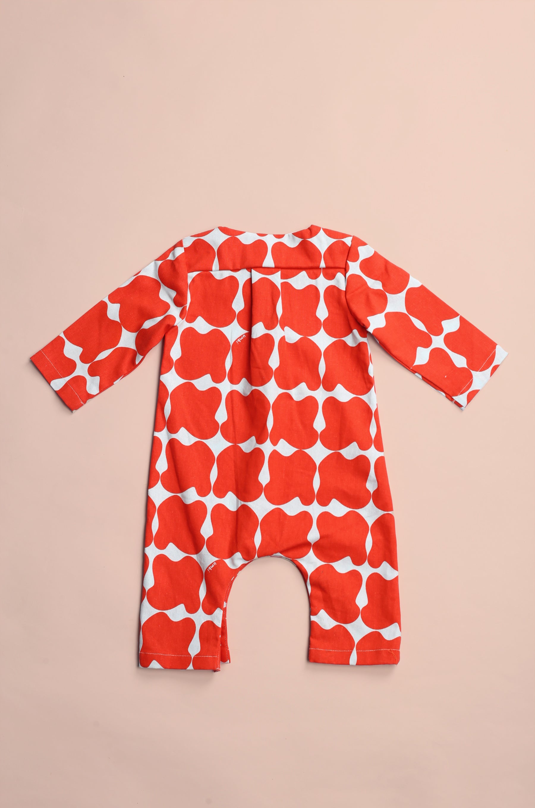 one piece baby rompers button long sleeve eid raya kenduri event wear