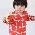 one piece baby rompers button long sleeve eid raya kenduri event wear