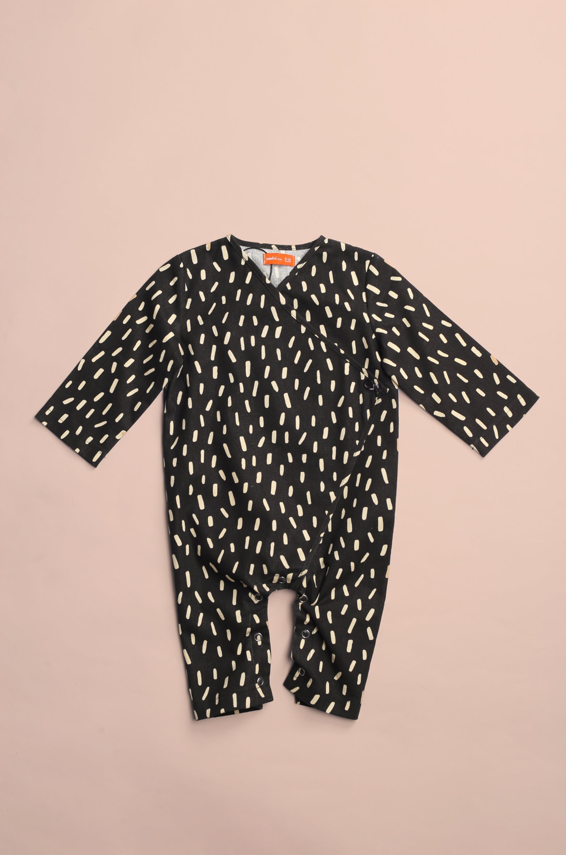 baju raya family sedondon baby jumpsuit kimono sprinkle print