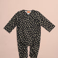 baju raya family sedondon baby jumpsuit kimono sprinkle print