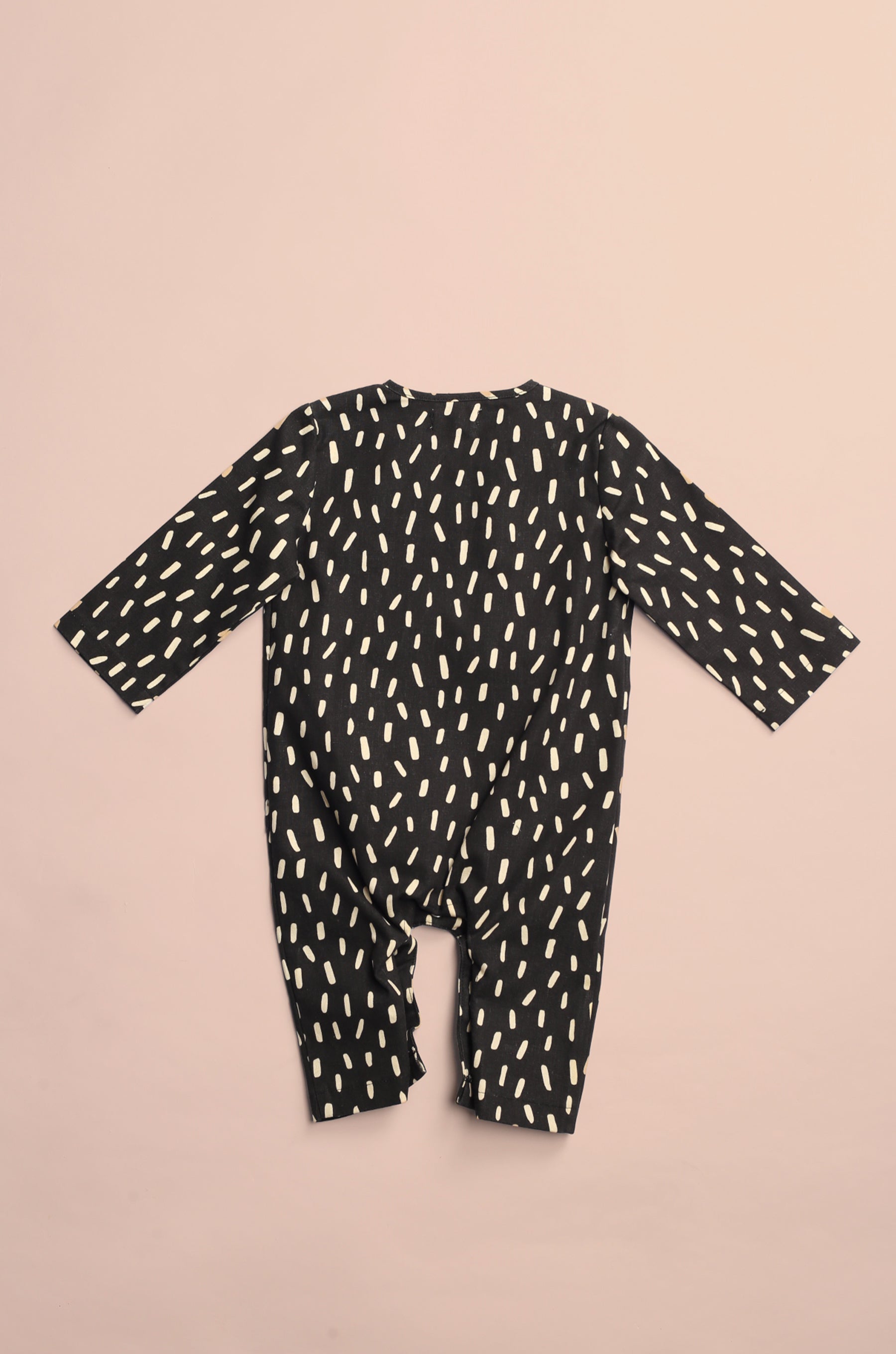 one piece baby kimono rompers button long sleeve eid raya kenduri event wear 