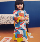 baju raya family sedondon baby kurung dress jellybean print