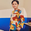 baju raya family sedondon kids boy kurta top jellybean print