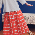 baju raya family sedondon kids girl teacup skirt bubblegum print 