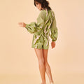 Puffer Sleeve Jacket with Shorts - Umbi