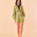 Puffer Sleeve Jacket with Shorts - Umbi