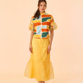 Puffer Sleeve with Flare Dress - Umbi