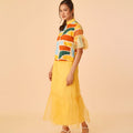 Puffer Sleeve with Flare Dress - Umbi
