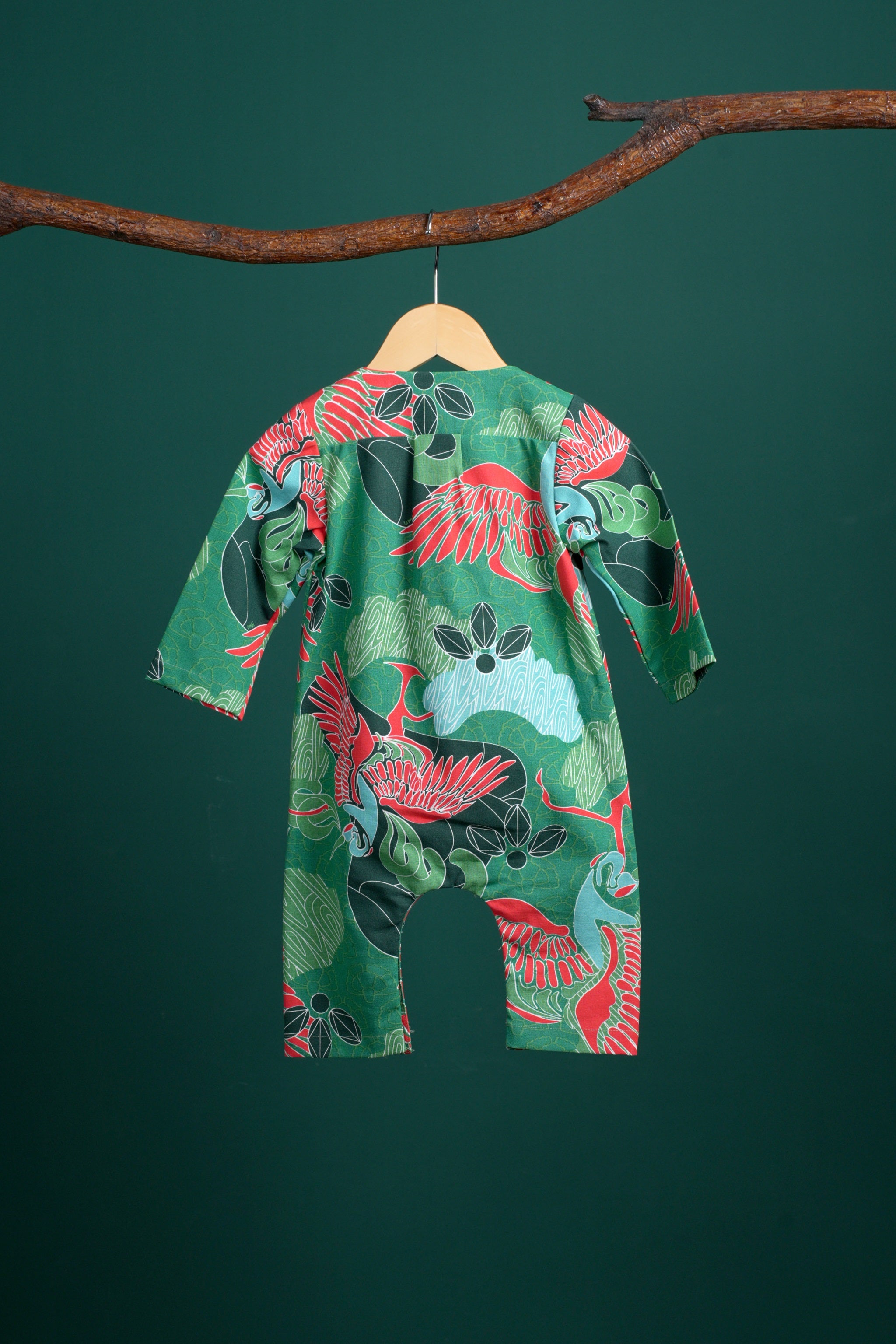 The Rimba Raya Baby Jumpsuit Rimba Print