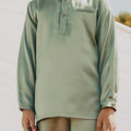  one set baju melayu pocket button long sleeve eid raya kenduri event wear 