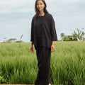 Sound of Nature Women 2 - IN - 1 Kebaya Top Black - Umbi