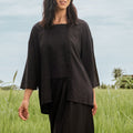 Sound of Nature Women 2 - IN - 1 Kebaya Top Black - Umbi