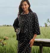 Sound of Nature Women 2 - IN - 1 Kebaya Top Melati Print - Umbi