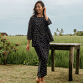 Sound of Nature Women Instant Wrap Skirt Melati Print - Umbi