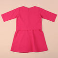 The Arte Baby Baju Kurung Dress Fuchsia - Umbi