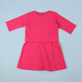 The Arte Baby Baju Kurung Dress Fuchsia - Umbi