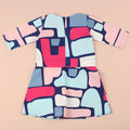 The Arte Baby Baju Kurung Dress Picasso Print - Umbi