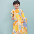 The Arte Baby Baju Kurung Dress Starry Print - Umbi