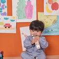 The Arte Baby Baju Melayu Set Stone Blue - Umbi