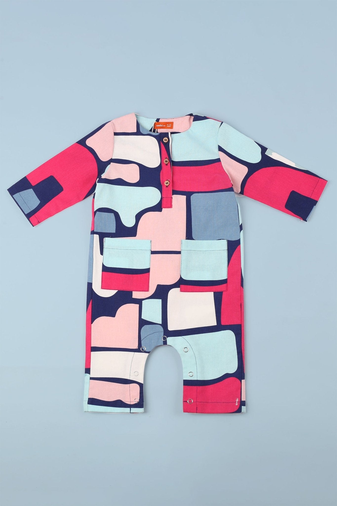 The Arte Baby Jumpsuit Picasso Print - Umbi