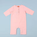 The Arte Baby Jumpsuit Soft Pink - Umbi