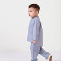 The Arte Boy Baju Melayu Set Stone Blue - Umbi