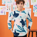 The Arte Boy Kurta Top Monet Print - Umbi