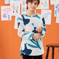The Arte Boy Kurta Top Monet Print - Umbi