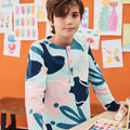 The Arte Boy Kurta Top Monet Print - Umbi