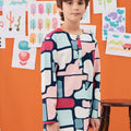 The Arte Boy Kurta Top Picasso Print - Umbi