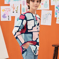 The Arte Boy Kurta Top Picasso Print - Umbi
