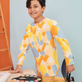 The Arte Boy Kurta Top Starry Print - Umbi