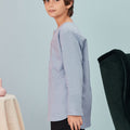 The Arte Boy Kurta Top Stone Blue - Umbi