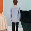 The Arte Boy Kurta Top Stone Blue - Umbi