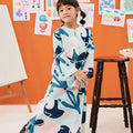 The Arte Girl Baju Kurung Top Monet Print - Umbi