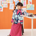 The Arte Girl Baju Kurung Top Picasso Print - Umbi
