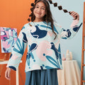 The Arte Girl Boxy Blouse Monet Print - Umbi