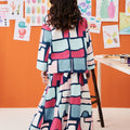 The Arte Girl Boxy Blouse Picasso Print - Umbi