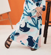 The Arte Girl Classic Skirt Monet Print - Umbi