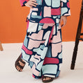 The Arte Girl Classic Skirt Picasso Print - Umbi