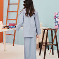 The Arte Girl Classic Skirt Stone Blue - Umbi