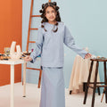 The Arte Girl Classic Skirt Stone Blue - Umbi