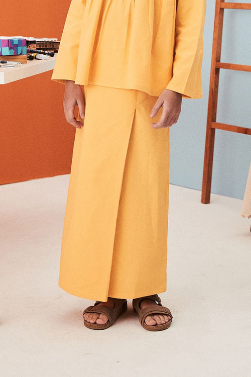 The Arte Girl Classic Skirt Yellow Lemon